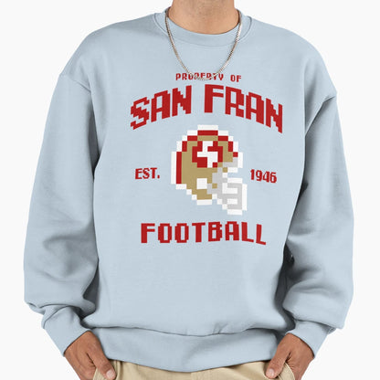 Property San Francisco 49Ers Sweatshirt - Streetwear Style for Adults - T-Shirt, Sweatshirt, Hoodie