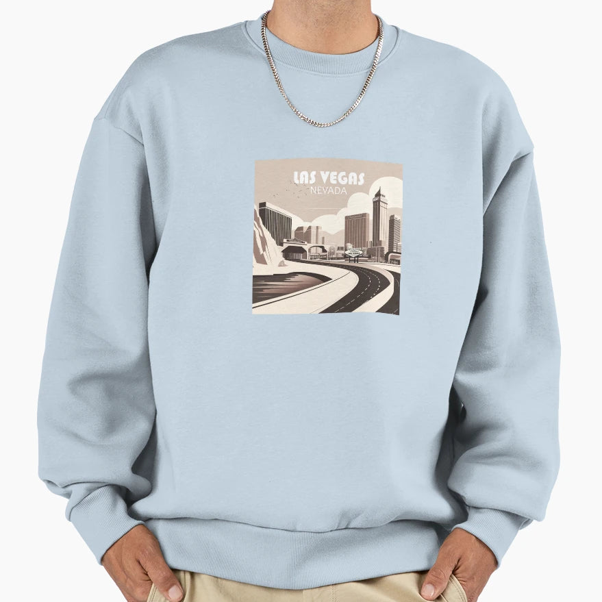 Las Vegas Sweatshirt - Streetwear Style for Adults - T-Shirt, Sweatshirt, Hoodie