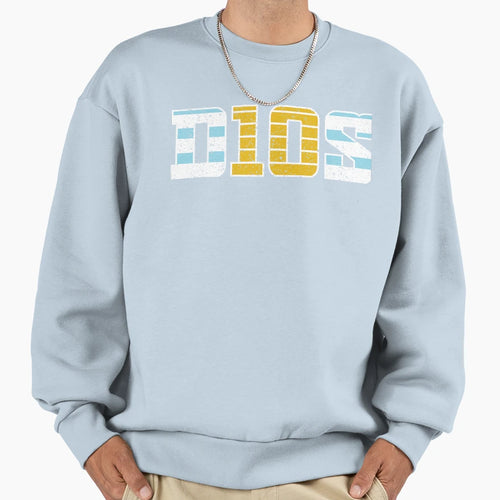 Argentina D10S Sweatshirt - Minimalist Print Men Women - T-Shirt, Sweatshirt, Hoodie