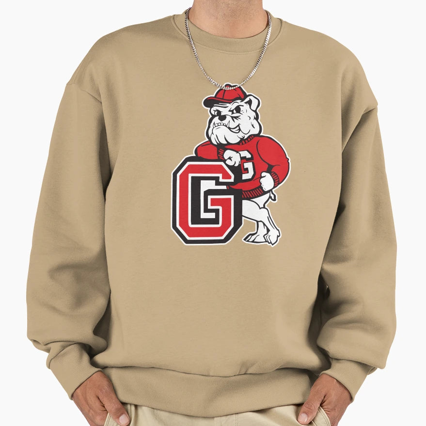 Bulldog Sweatshirt - Unique Graphic Men Women - T-Shirt, Sweatshirt, Hoodie
