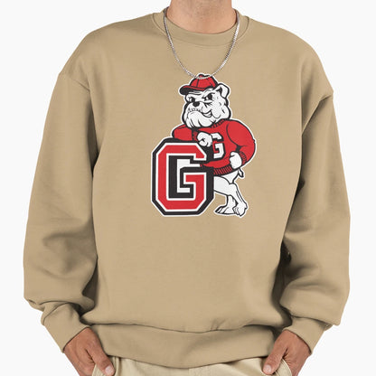 Bulldog Sweatshirt - Unique Graphic Men Women - T-Shirt, Sweatshirt, Hoodie