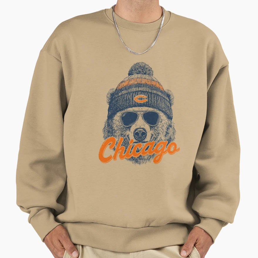 Chicago Bears M5161 Sweatshirt - Minimalist Print Men Women - T-Shirt, Sweatshirt, Hoodie