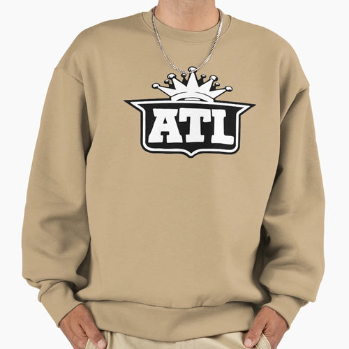 Atl Crown Sweatshirt - Trendy Graphic for Adults - T-Shirt, Sweatshirt, Hoodie