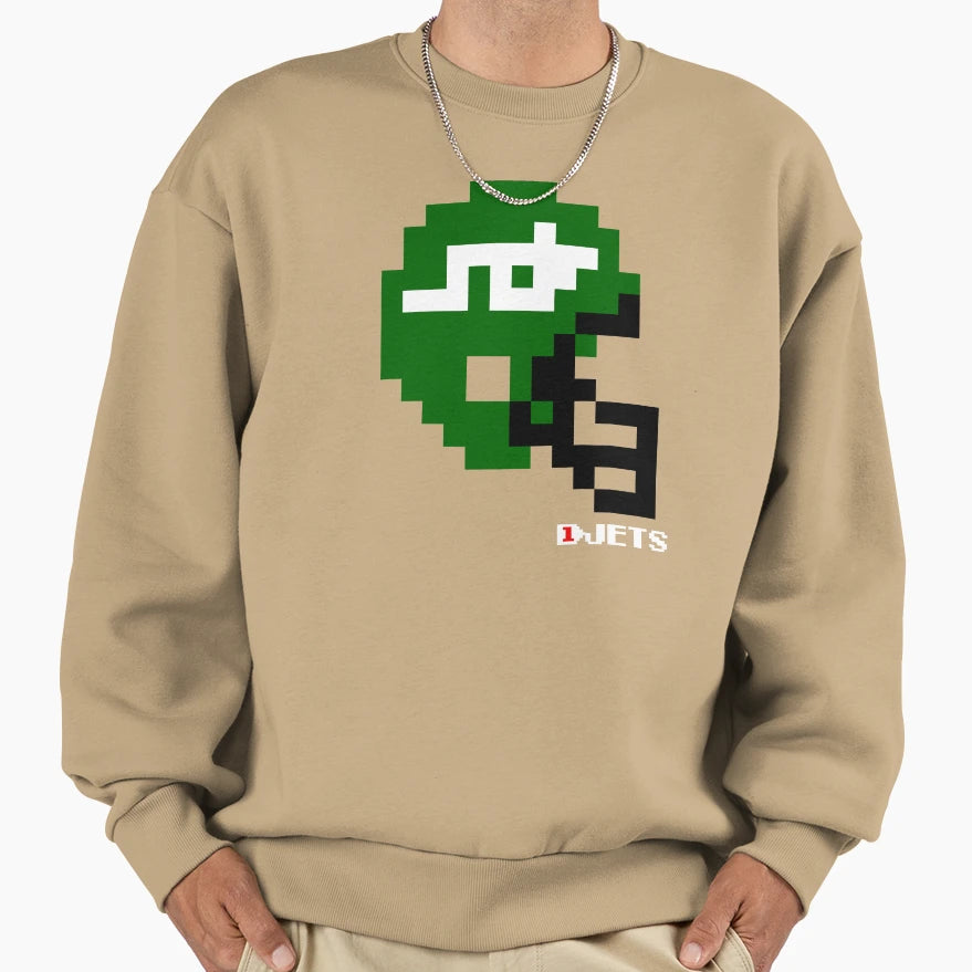 Ny Helmet Tecmo Bowl T-Shirt - Casual Everyday Wear Men Women - T-Shirt, Sweatshirt, Hoodie