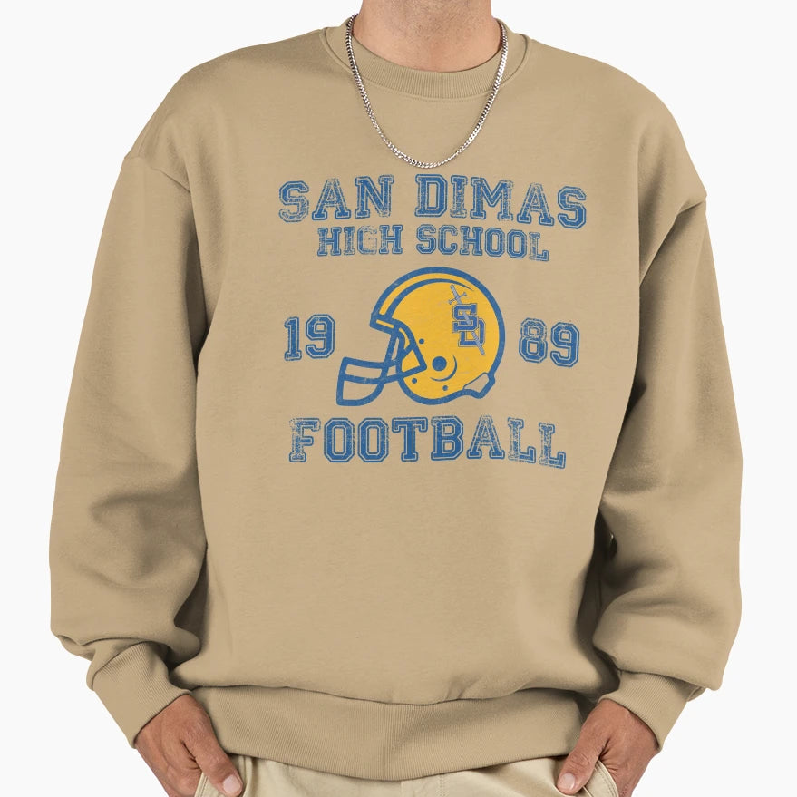 San Dimas High School Football Sweatshirt - Graphic Print Men Women - T-Shirt, Sweatshirt, Hoodie