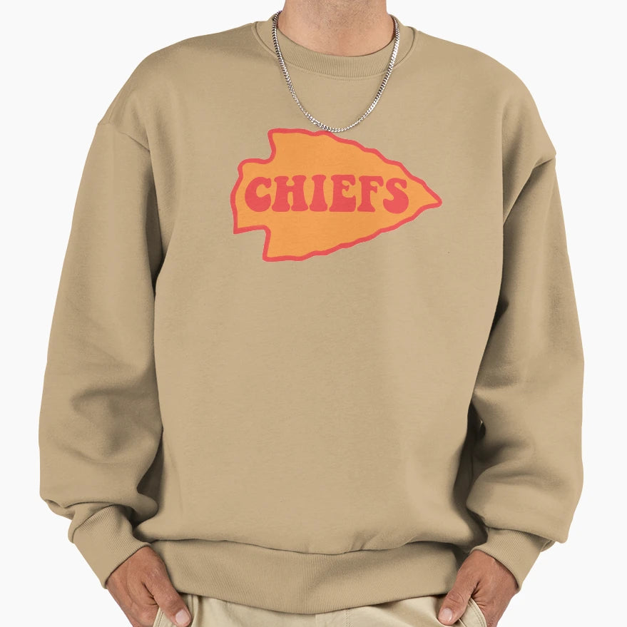 Chiefs Sweatshirt - Custom Art Print Men Women - T-Shirt, Sweatshirt, Hoodie