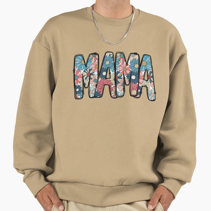 Mama Mom Mom Ma Sweatshirt - Trendy Graphic Unisex - T-Shirt, Sweatshirt, Hoodie