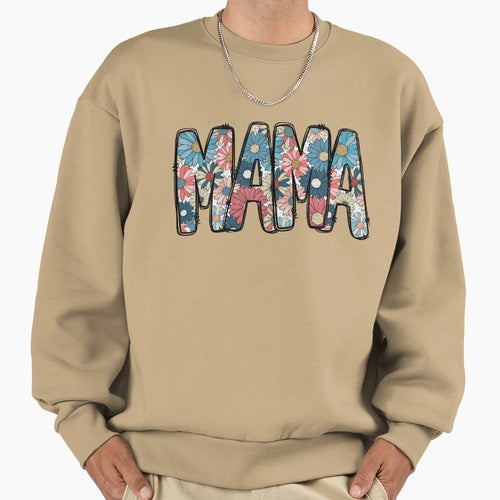 Mama Mom Mom Ma Sweatshirt - Trendy Graphic Unisex - T-Shirt, Sweatshirt, Hoodie