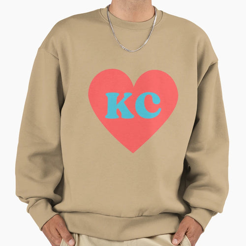 Kc Current Heart Sweatshirt - Custom Art Print Men Women - T-Shirt, Sweatshirt, Hoodie