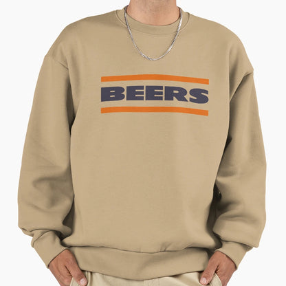 Da Beers Chicago Bears Sweatshirt - Trendy Graphic for Adults - T-Shirt, Sweatshirt, Hoodie