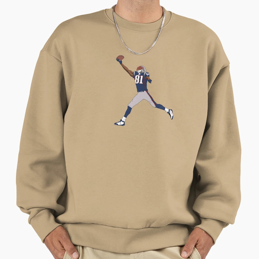 Randy Moss Patriots Sweatshirt - Minimalist Print Men Women - T-Shirt, Sweatshirt, Hoodie