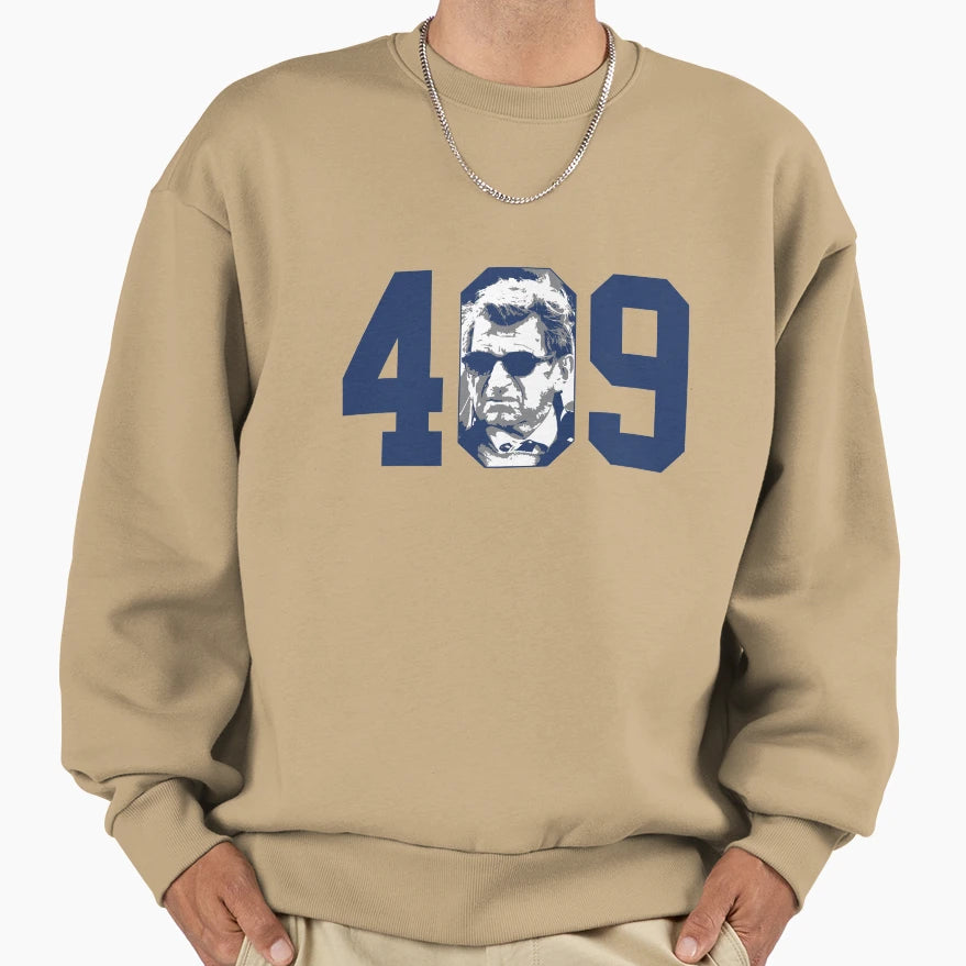 409 Joe Paterno Sweatshirt - Fun Novelty Design for Adults - T-Shirt, Sweatshirt, Hoodie