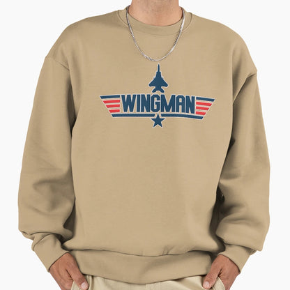 Wingman Maverick Sweatshirt - Streetwear Style for Adults - T-Shirt, Sweatshirt, Hoodie