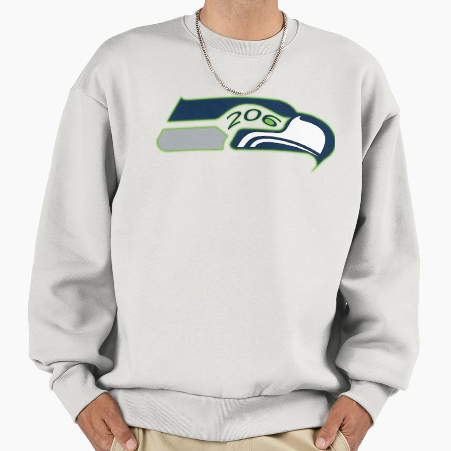 206Seattle Sweatshirt - Custom Art Print for Adults - T-Shirt, Sweatshirt, Hoodie