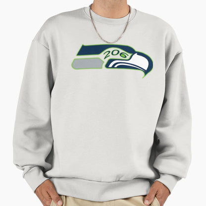 206Seattle Sweatshirt - Custom Art Print for Adults - T-Shirt, Sweatshirt, Hoodie