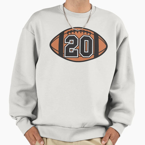Football 20 Sweatshirt - Unique Graphic for Adults - T-Shirt, Sweatshirt, Hoodie