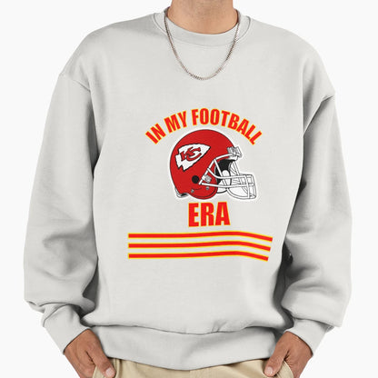 My Football Era My Football Era Sweatshirt - Graphic Print for Adults - T-Shirt, Sweatshirt, Hoodie