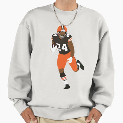 Nick Chubb Sweatshirt - Fun Novelty Design for Adults - T-Shirt, Sweatshirt, Hoodie