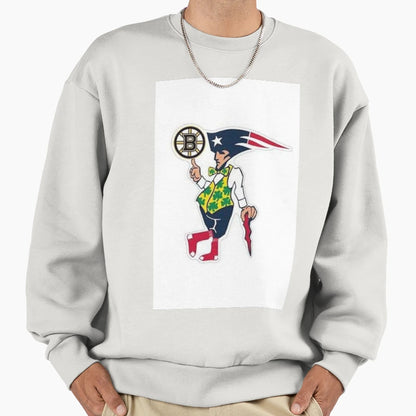Boston Sports Sweatshirt - Custom Art Print for Adults - T-Shirt, Sweatshirt, Hoodie