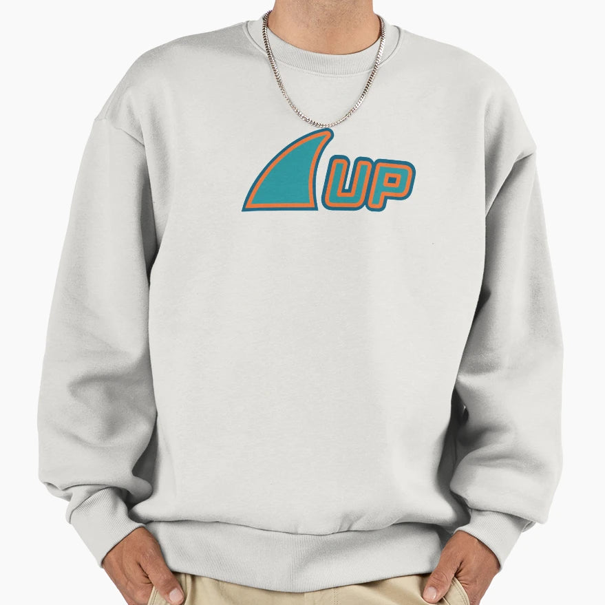 Fins Up Sweatshirt - Fun Novelty Design Unisex - T-Shirt, Sweatshirt, Hoodie