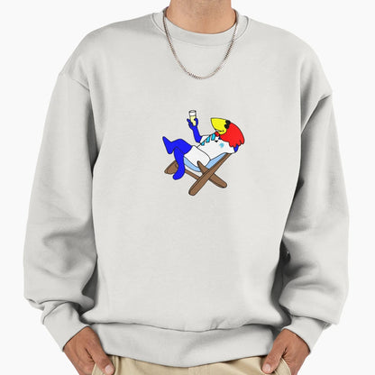 Footix Marseille Pastis Sweatshirt - Fun Novelty Design Men Women - T-Shirt, Sweatshirt, Hoodie