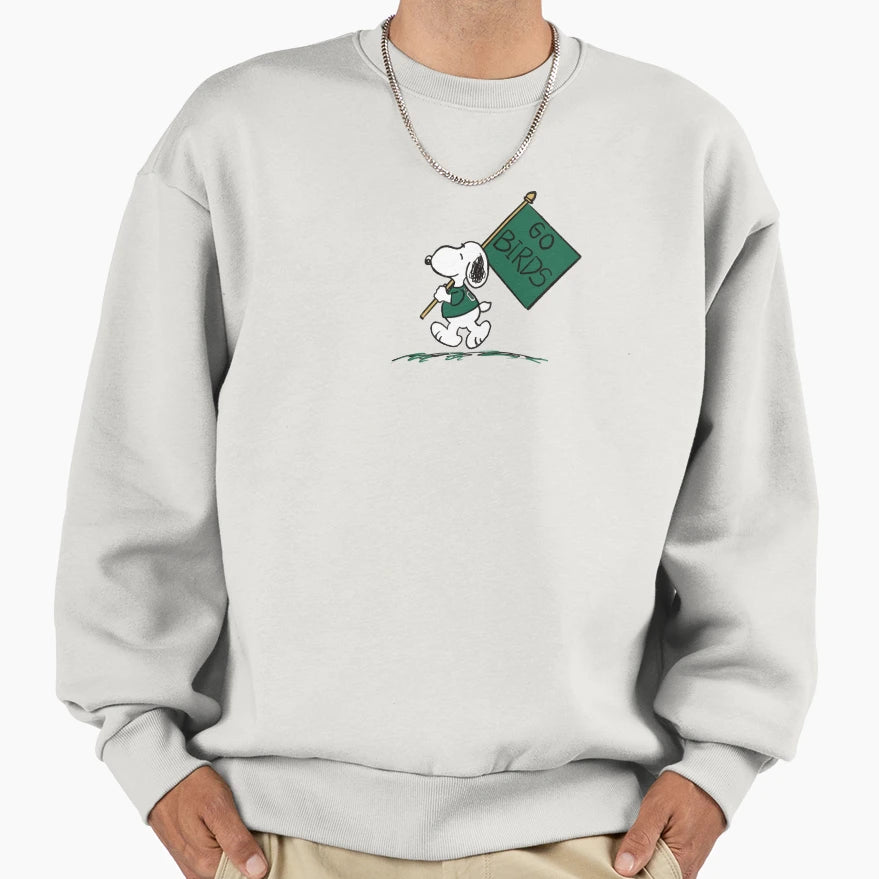 Go Birds Dog Sweatshirt - Streetwear Style for Adults - T-Shirt, Sweatshirt, Hoodie