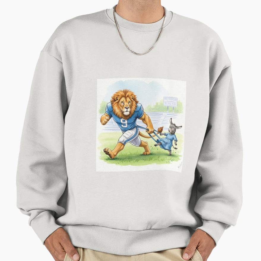 Famous Lion Sweatshirt - Trendy Graphic Men Women - T-Shirt, Sweatshirt, Hoodie