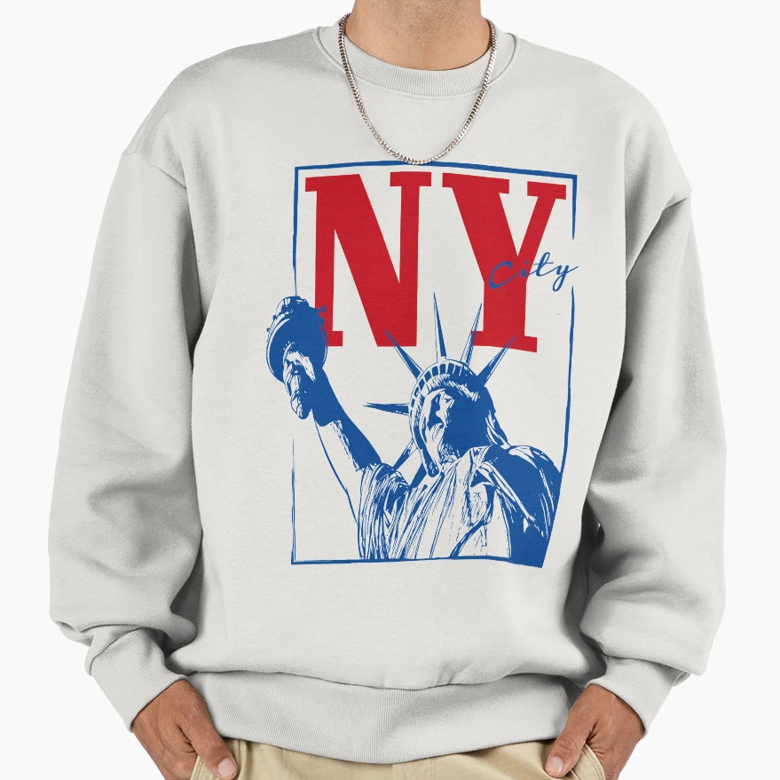 New York Sweatshirt - Graphic Print Men Women - T-Shirt, Sweatshirt, Hoodie
