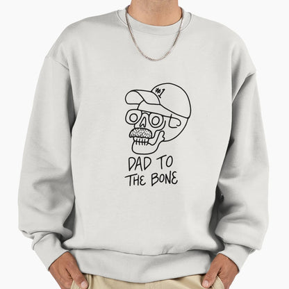 Dad To Bone Sweatshirt - Aesthetic Graphic Men Women - T-Shirt, Sweatshirt, Hoodie