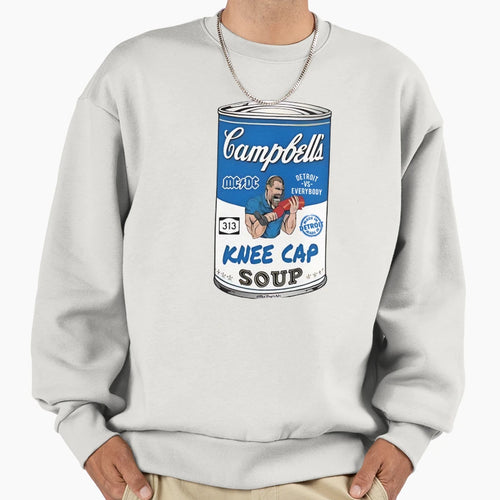 Detroit Lions Kneecap Soup Sweatshirt - Casual Everyday Wear Unisex - T-Shirt, Sweatshirt, Hoodie