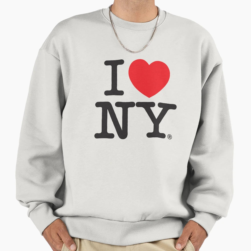 I Love Ny Logo Sweatshirt - Novelty Apparel Men Women - T-Shirt, Sweatshirt, Hoodie