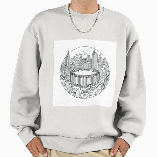 Madison Square Garden Fine Line Sweatshirt - Novelty Apparel for Adults - T-Shirt, Sweatshirt, Hoodie
