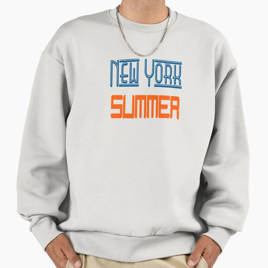 New York Summer Sweatshirt - Novelty Apparel Men Women - T-Shirt, Sweatshirt, Hoodie