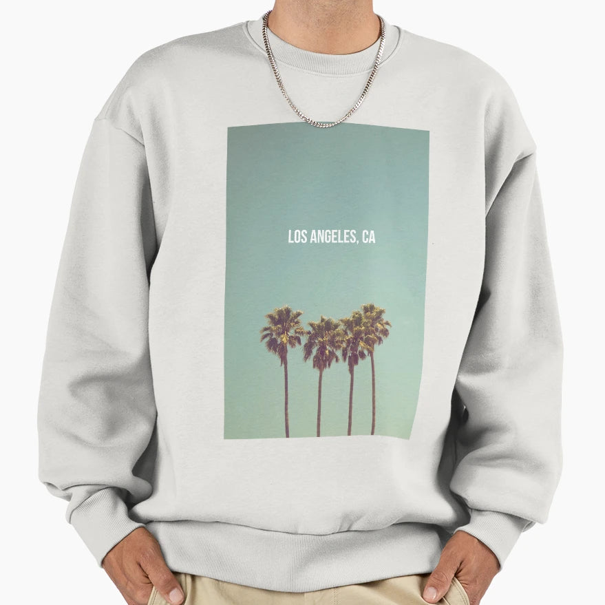 Los Angeles California Sweatshirt - Unique Graphic Men Women - T-Shirt, Sweatshirt, Hoodie