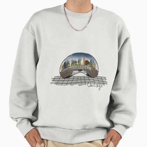 Chicago Sweatshirt - Fun Novelty Design for Adults - T-Shirt, Sweatshirt, Hoodie