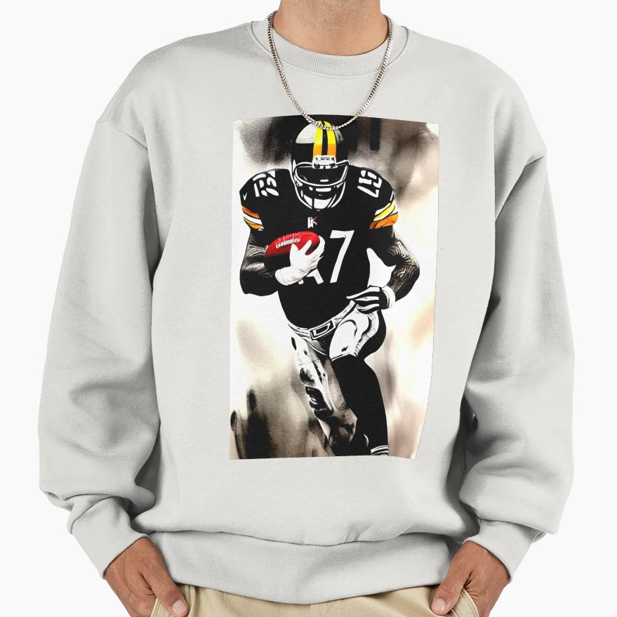 Steelers Inspired Sweatshirt - Aesthetic Graphic Men Women - T-Shirt, Sweatshirt, Hoodie