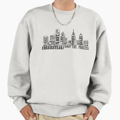 Philly Slang Sweatshirt - Aesthetic Graphic Unisex - T-Shirt, Sweatshirt, Hoodie