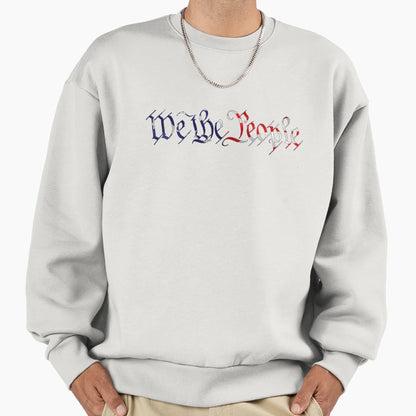 We People American Flag Sweatshirt - Fun Novelty Design Unisex - T-Shirt, Sweatshirt, Hoodie