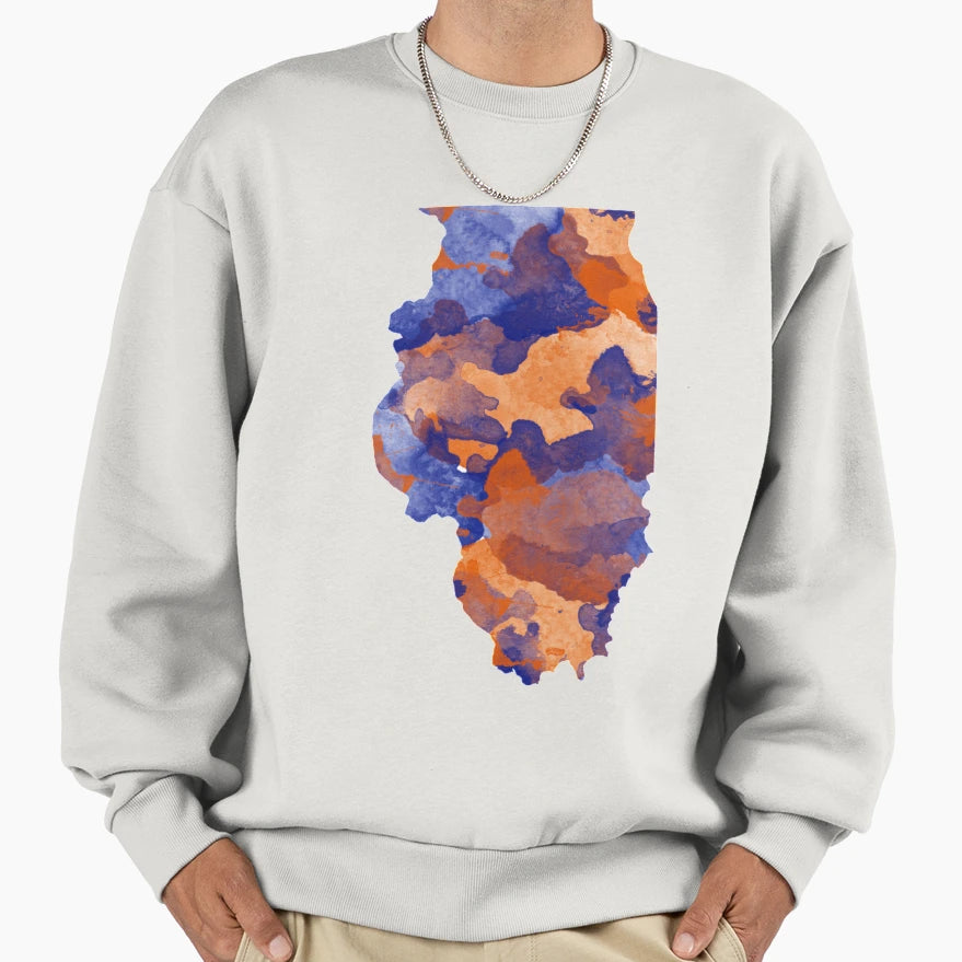 Illinois Sweatshirt - Casual Everyday Wear Men Women - T-Shirt, Sweatshirt, Hoodie