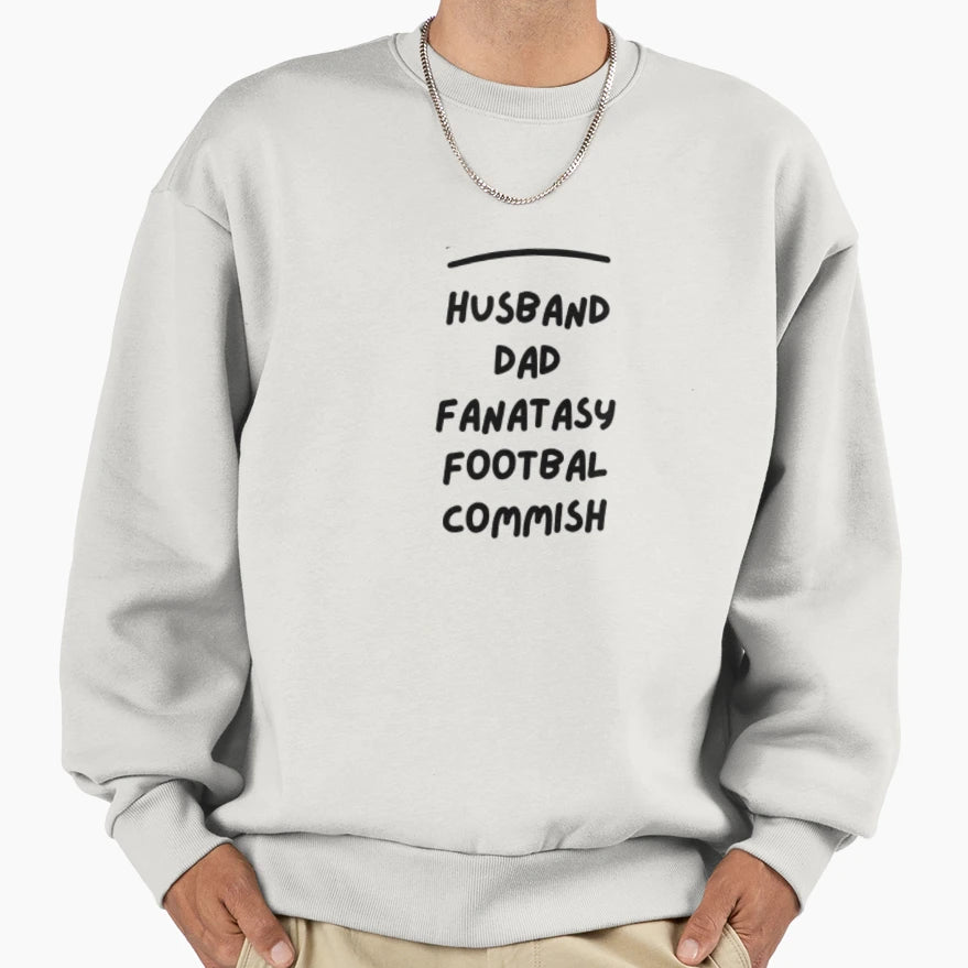 Copy Husband Dad Fantasy Sweatshirt - Casual Everyday Wear for Adults - T-Shirt, Sweatshirt, Hoodie