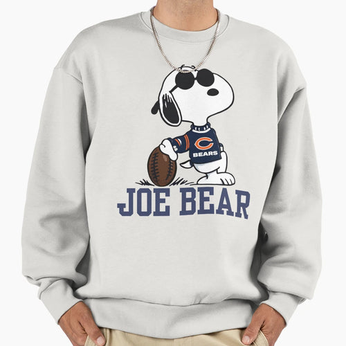 Snoopy Chicago Bears Sweatshirt - Custom Art Print Men Women - T-Shirt, Sweatshirt, Hoodie