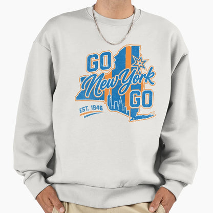 New York Basketball Sweatshirt - Custom Art Print Unisex - T-Shirt, Sweatshirt, Hoodie