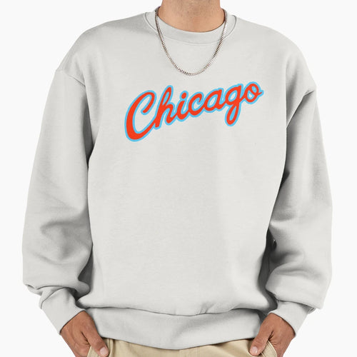 Chicago City Sweatshirt - Aesthetic Graphic Men Women - T-Shirt, Sweatshirt, Hoodie