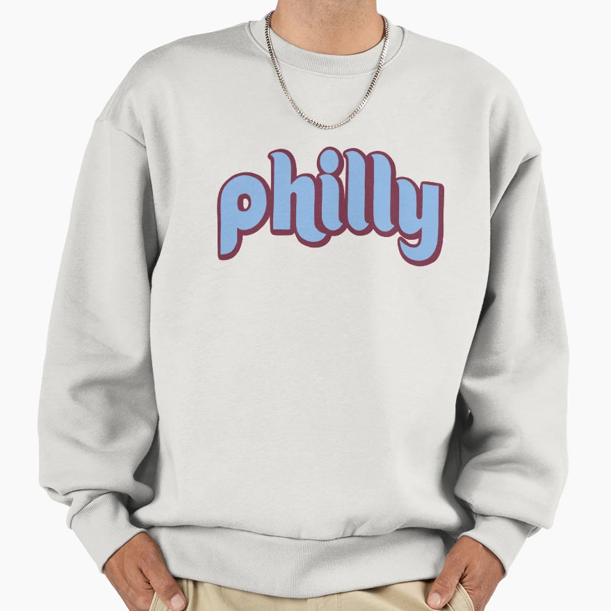Philly Sweatshirt - Trendy Graphic Unisex - T-Shirt, Sweatshirt, Hoodie