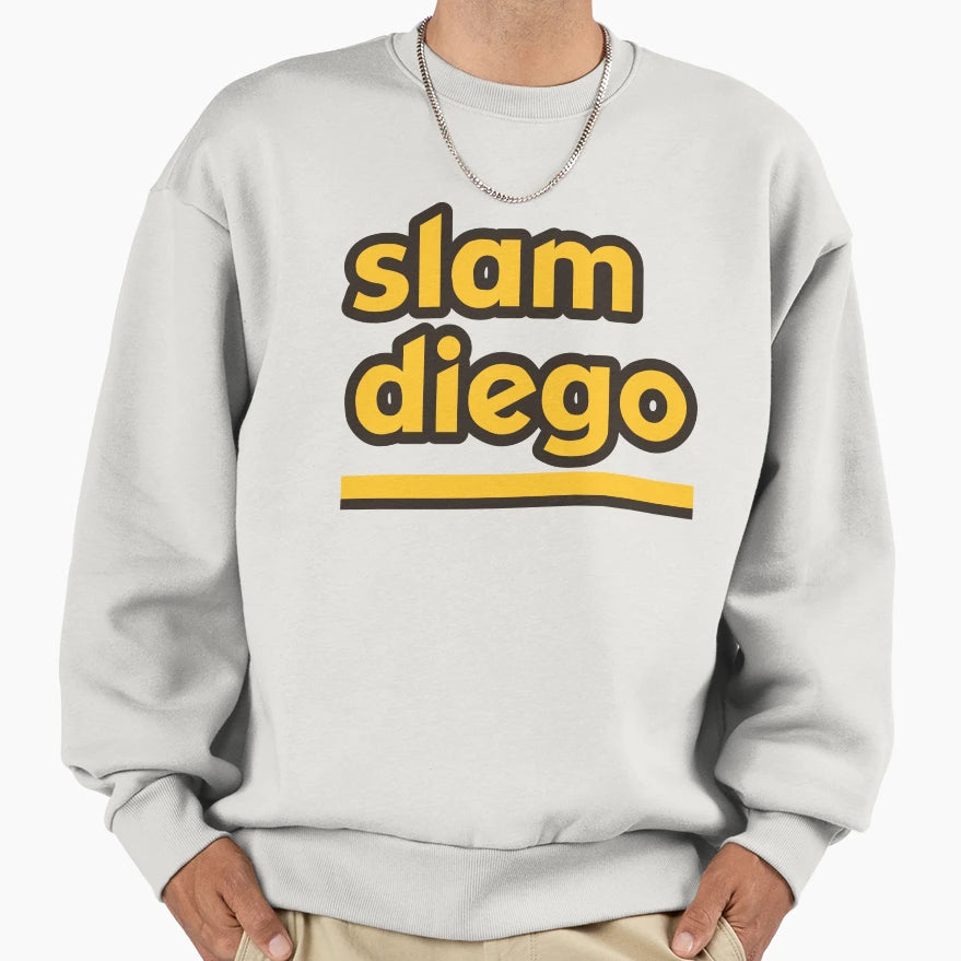 Slam Diego Sweatshirt - Streetwear Style Men Women - T-Shirt, Sweatshirt, Hoodie