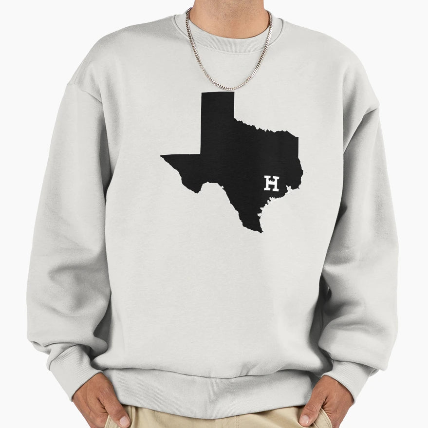 Texas Houston Sweatshirt - Trendy Graphic for Adults - T-Shirt, Sweatshirt, Hoodie