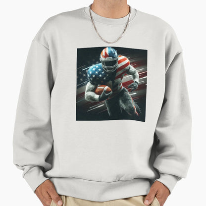 American Football Sweatshirt - Casual Everyday Wear Unisex - T-Shirt, Sweatshirt, Hoodie
