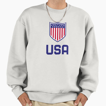 Usa B Blue 2 Sweatshirt - Trendy Graphic for Adults - T-Shirt, Sweatshirt, Hoodie