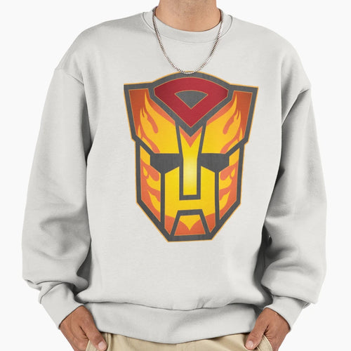 Transformers Hot Rod G1 Autobot Symbol Sweatshirt - Unique Graphic Unisex - T-Shirt, Sweatshirt, Hoodie