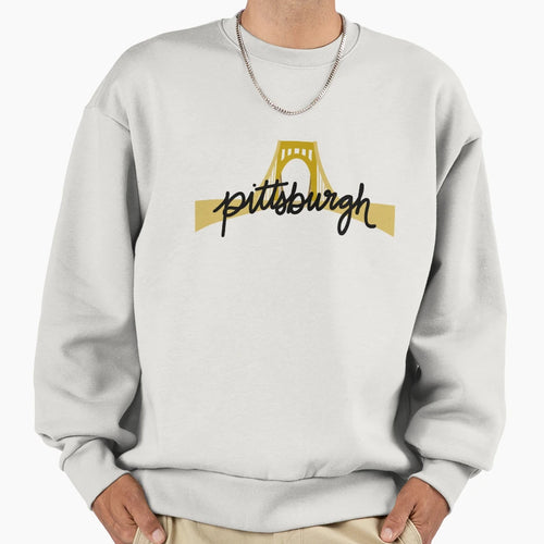 Pittsburgh Sweatshirt - Casual Everyday Wear for Adults - T-Shirt, Sweatshirt, Hoodie